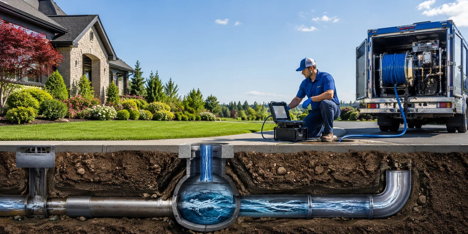 Drainage restoration information for Loganville, WI